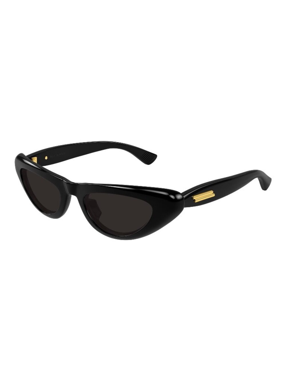 New Bottega Veneta Women's Sunglasses Black Grey Lens Acetate Frame BV1450S 001
